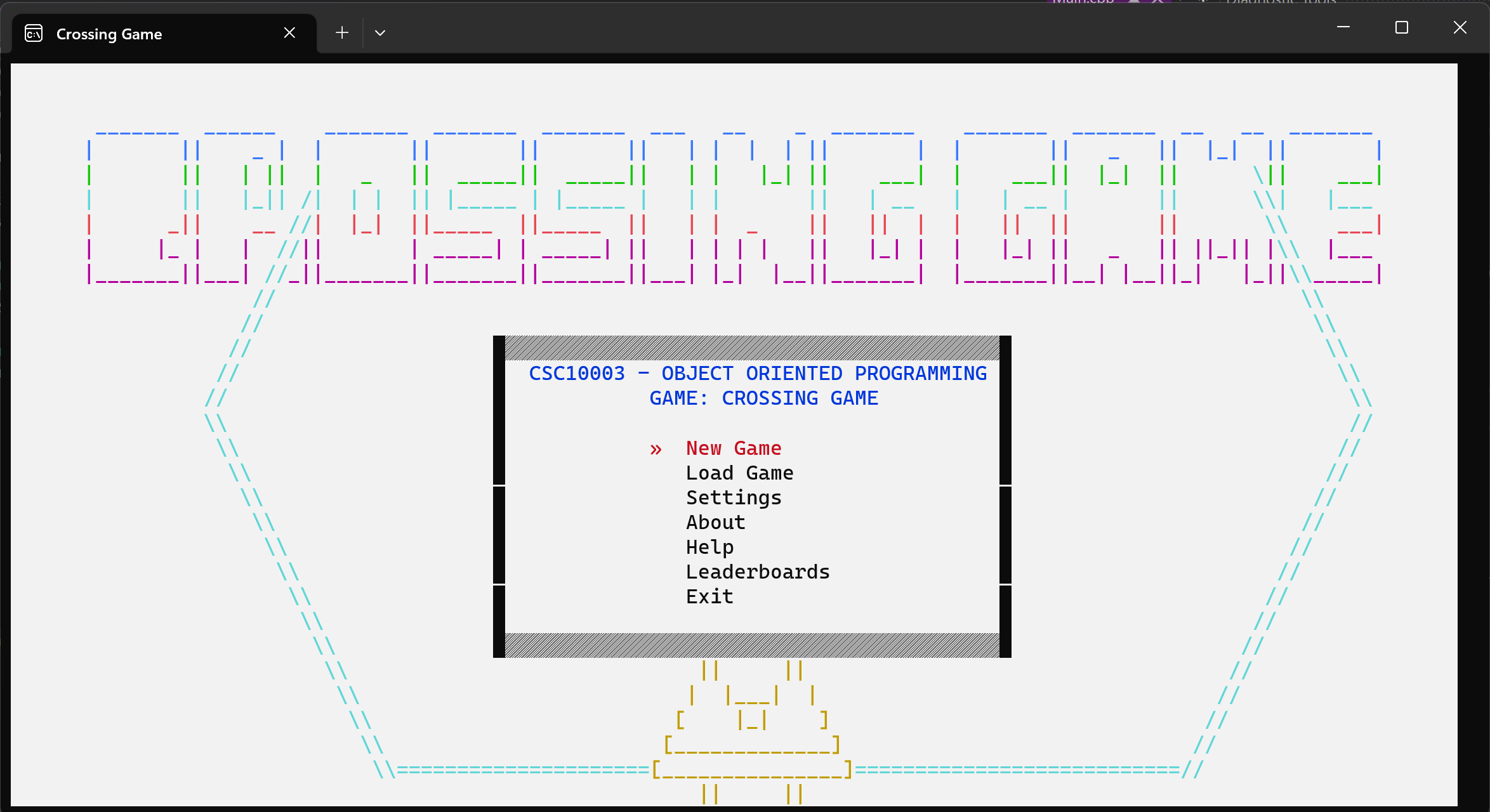 Crossing game image